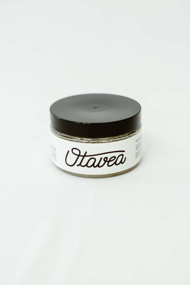 4oz jar of Lavender Body Scrub from Otavea