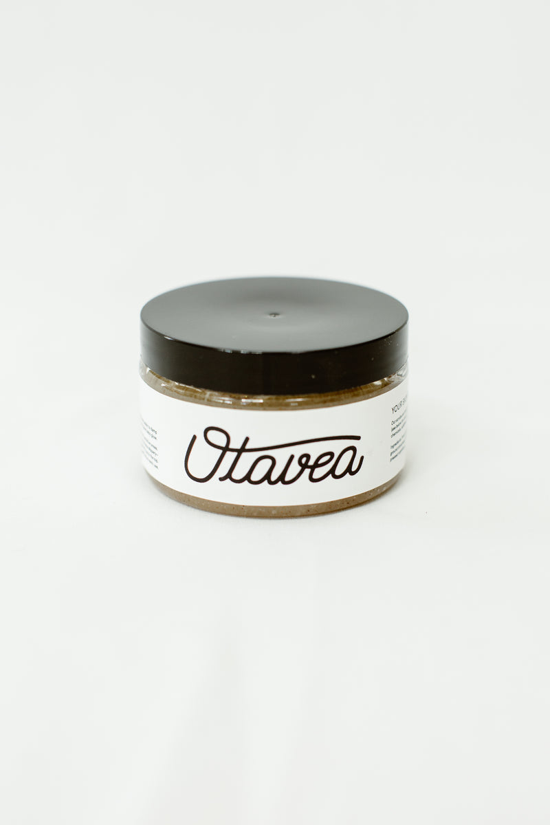 4oz jar of Vanilla Body Scrub from Otavea